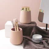 Qfdian Scandinavian Bathroom Soap Dispenser