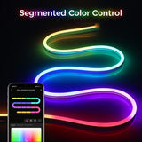 Qfdian Squiggle Neon Rope LED Lights