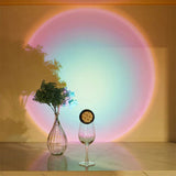 Qfdian Sticky Spot Sunset Projector Light