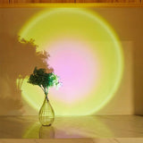 Qfdian Sticky Spot Sunset Projector Light