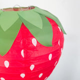 Qfdian Strawberry Paper Lanterns Hanging Decor