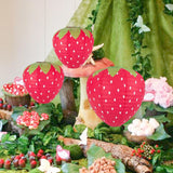 Qfdian Strawberry Paper Lanterns Hanging Decor