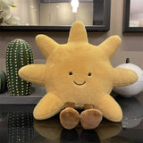 Qfdian Sun & Moon Happy Plush Cushions
