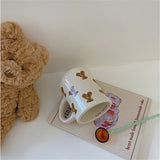 Qfdian Teddy Bear Cozy Coffee Mug
