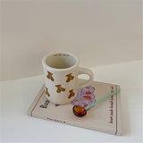 Qfdian Teddy Bear Cozy Coffee Mug