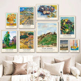 Qfdian Van Gogh Art Gallery Wall Canvas Posters