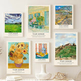 Qfdian Van Gogh Art Gallery Wall Canvas Posters