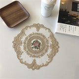 Qfdian Vintage Cottagecore Placemat