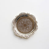 Qfdian Retro Gloss Metal Jewelry Tray