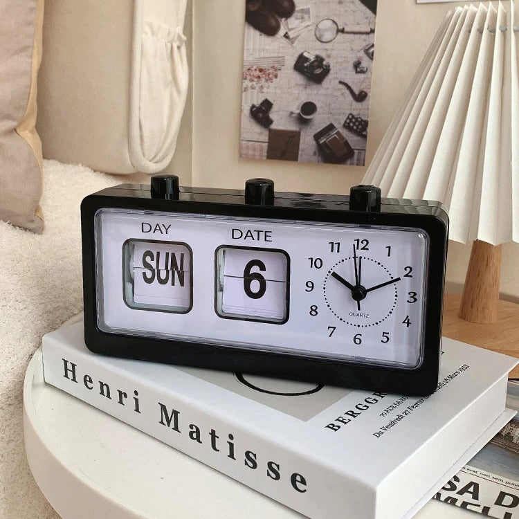 Qfdian Vintage Mechanical Flip Clock