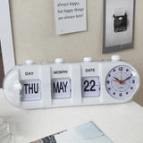 Qfdian Vintage Mechanical Flip Clock
