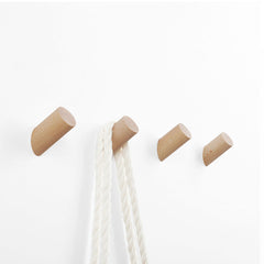 Qfdian Creative Wooden Wall Hooks