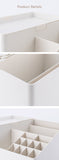Qfdian Minimalist Cosmetics Skincare Organizer