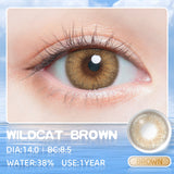 Qfdian Wildact Brown 14.0mm 1 Pair | 1 Year