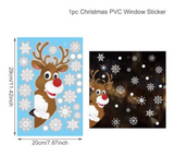 Qfdian Merry Christmas Wall Stickers Window Glass Stickers Christmas Decorations For Home  Christmas Ornaments Xmas New Year 2022