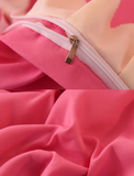 Qfdian Cozy apartment aesthetic hot sale new Lace Bed Skirt 4pcs Bedding Set Luxury Soft Bed Sheet Set Covers Solid Color Princess Style Home Textile Full Queen King Size