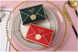 Qfdian Simple Creative Gift Box Packaging Envelope Shape Wedding Gift Candy Box Favors Birthday Party Christmas Jelwery Decoration