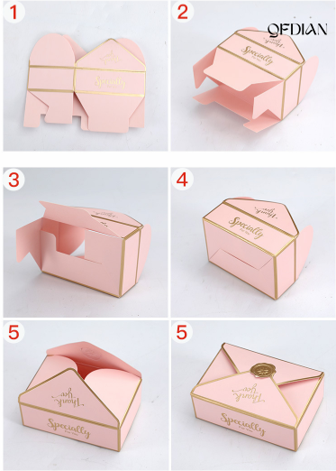 Qfdian Simple Creative Gift Box Packaging Envelope Shape Wedding Gift Candy Box Favors Birthday Party Christmas Jelwery Decoration