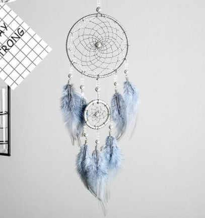 Qfdian valentines day gifts for her  Home decoration girl heart room pendant simple dream catcher small night light handmade lovely birthday gift Wedding decoration