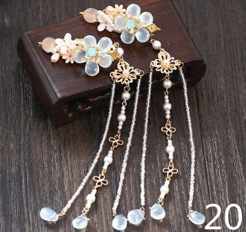 Qfdian 1set Vintage Chinese Traditional hanfu Butterfly Hairpin Classic Retro Hair Stick Fashion Women Elegant Hair Pin Accessories