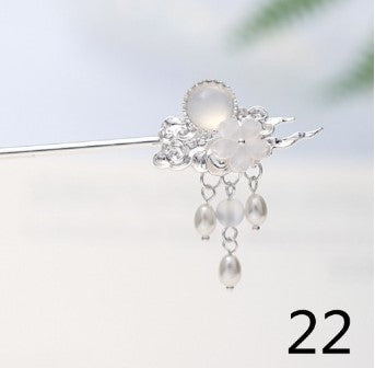 Qfdian 1set Vintage Chinese Traditional hanfu Butterfly Hairpin Classic Retro Hair Stick Fashion Women Elegant Hair Pin Accessories