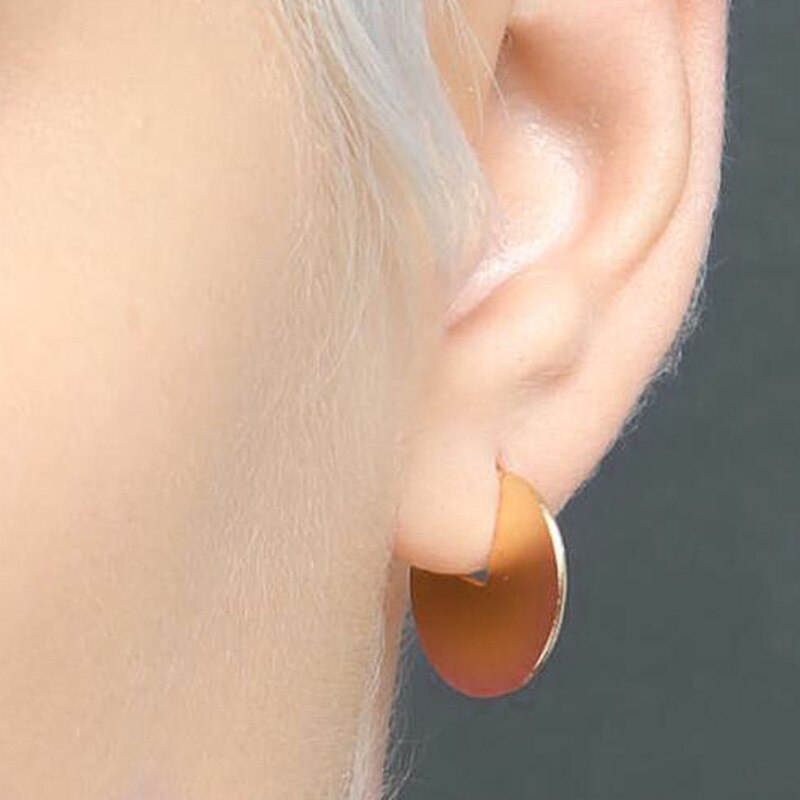 Qfdian easter gifts Bohemian Vintage Earrings Jewelry Leaf Geometric Round Stud Earrings for Women Simple Bar Leaf Earing Ear Climber Girls