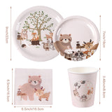 Staraise Woodland Animal Jungle Forest DIY Party Decor Woodland Birthday Party Baby Shower Decor Kids Birthday Party Supplies