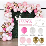 Qfdian 104pcs Bule Silver Macaron Metal Balloon Garland Arch Wedding Birthday Balloons Decoration Party Balloons For Kids Baby Shower