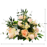 Qfdian wedding decorations hot sale new New Wedding Ceterpiece Flower Artificial 40cm Flower Ball Table Decoration Home Party Floral Stage Arrangement Flowers