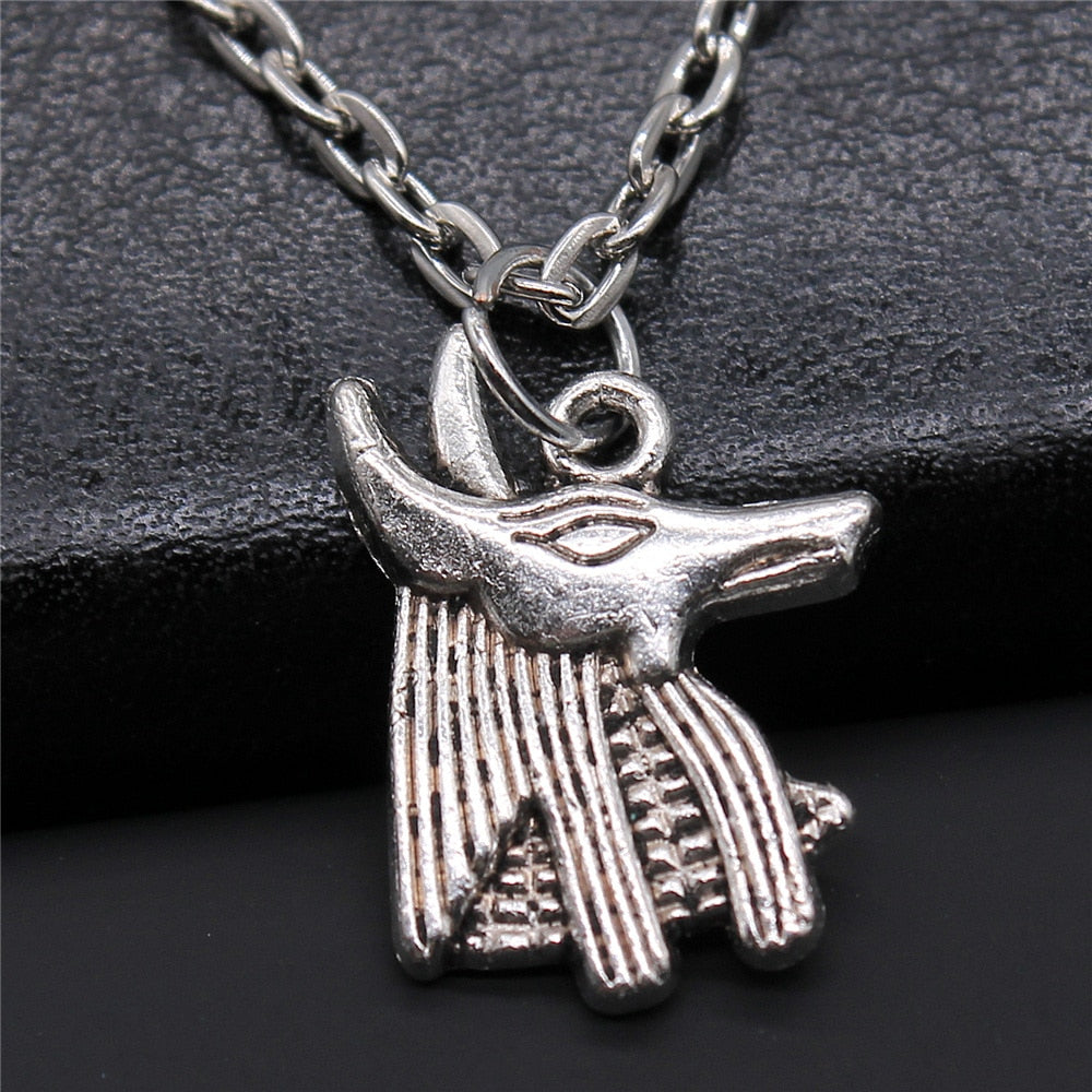 Qfdian father's day gifts  Egyptian Jewelry Gift Egyptian God Pharaoh The Eye Of Horus Ankh Cross Pendant Necklace African Gift