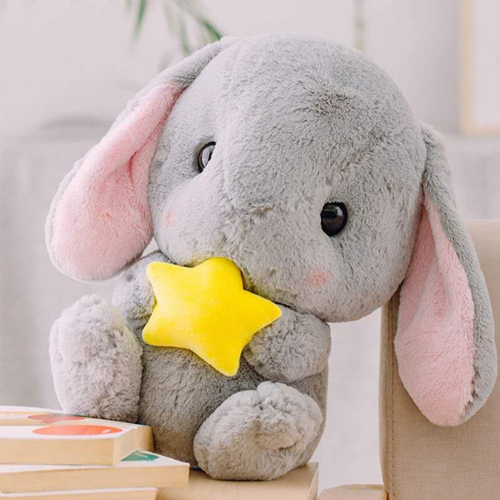 Qfdian easter decorations clearance Cute Stuffed Rabbit Plush Soft Toys Bunny Kids Pillow Doll Creative Gifts for Children Baby Accompany Sleep Toy 22/32/43cm
