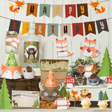 Staraise Woodland Animal Jungle Forest DIY Party Decor Woodland Birthday Party Baby Shower Decor Kids Birthday Party Supplies