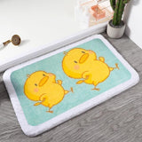 Qfdian Cozy apartment aesthetic Soft Bathroom Carpet Area Rugs Mat Water Absorbent Kitchen Carpet Floor Carpets for Living Room Home Decor Entrance Doormat