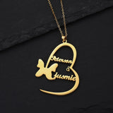 Personalized Stainless Steel Arabic Name Custom Necklaces For Women Men Gold Color Chain Lover Necklace Jewelry