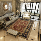 Qfdian home decor hot sale new High Quality Turkey Big Carpets for Living Room Home Non-slip Waterproof Geometric Large Area Rugs for Bedroom Parlor Floor Mat