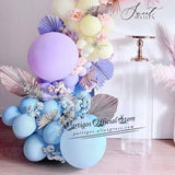 Qfdian wedding decorations hot sale new 77Pcs Mix Macaron Color Balloon Garland Kit Balloons Arch Chain Pink Latex Globos Baby Dhower Birthday Wedding Party Decorations