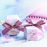 Qfdian Party gifts Party decoration hot sale new New Creative Romantic Marbling style Candy Boxes Wedding Favors and Pink Gifts Box Party Supplies Baby Shower Paper Sweet Chocol