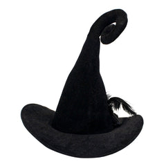 Qfdian halloween decorations halloween costumes halloween gift Halloween Halloween Witch Wizard Hat Party Costume Headgear Devil Cap Cosplay Props Decoration Accessories for Adult Women Men