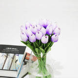 Tulip Artificial Flower Real Touch Artificial Bouquet Fake Flower Wedding Decoration Flowers Tulips For Home Decoration Tulipany