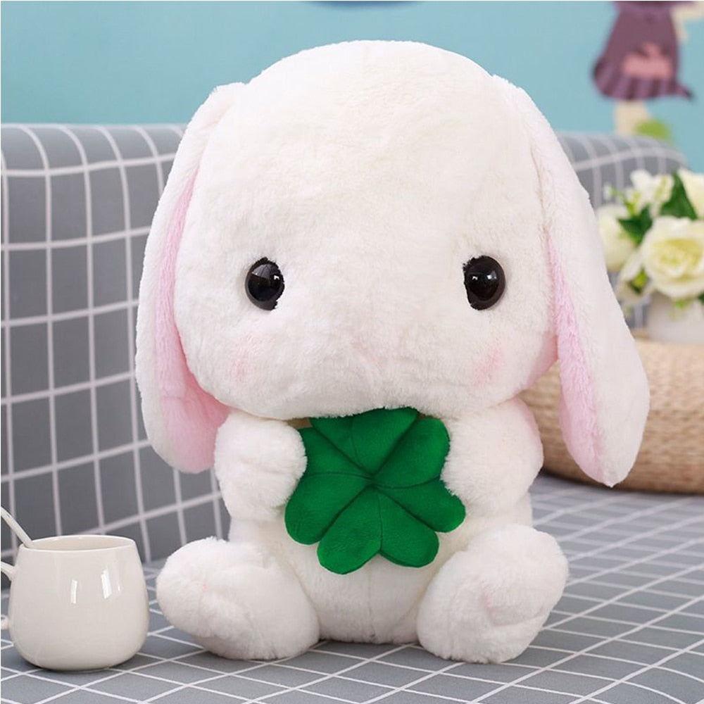 Qfdian easter decorations clearance Cute Stuffed Rabbit Plush Soft Toys Bunny Kids Pillow Doll Creative Gifts for Children Baby Accompany Sleep Toy 22/32/43cm