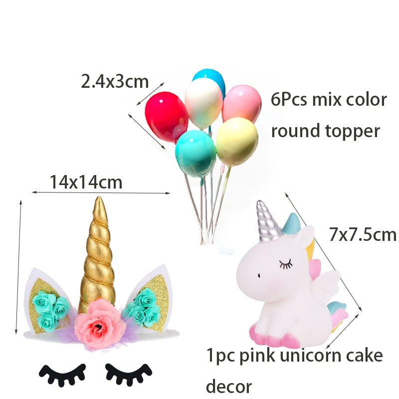 Unicorn Party Supplies Paper Popcorn Box Cookie Gift Box Bag Kids Unicorn Theme Birthday Party Decoration Baby Shower Supplies