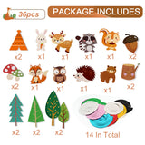 Staraise Woodland Animal Jungle Forest DIY Party Decor Woodland Birthday Party Baby Shower Decor Kids Birthday Party Supplies