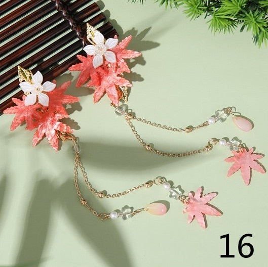 Qfdian gifts for women hot sale new HANFU 1set Vintage Chinese Traditional hanfu Butterfly Hairpin Classic Retro Hair Stick Fashion Women Elegant Hair Pin Accessories