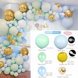 Qfdian Party decoration hot sale new Rose Apricot Balloon Garland Arch Kit Wedding birthday party decoration kids Confetti Latex Balloons Baby Shower Decor