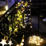 Qfdian home decor hot sale new 3M RGB Christmas Decorations for Home 1.5M Curtain String Light Flash Fairy Garland Home Festival Decor 2022 New