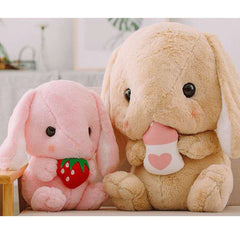 Qfdian easter decorations clearance Cute Stuffed Rabbit Plush Soft Toys Bunny Kids Pillow Doll Creative Gifts for Children Baby Accompany Sleep Toy 22/32/43cm