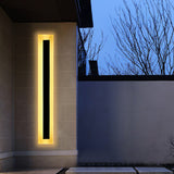 Qfdian Outdoor Waterproof IP65 Modern LED Wall Lamp 85~265V Living Room Bedroom Corridor Porch Indoor street path sconce Lighting
