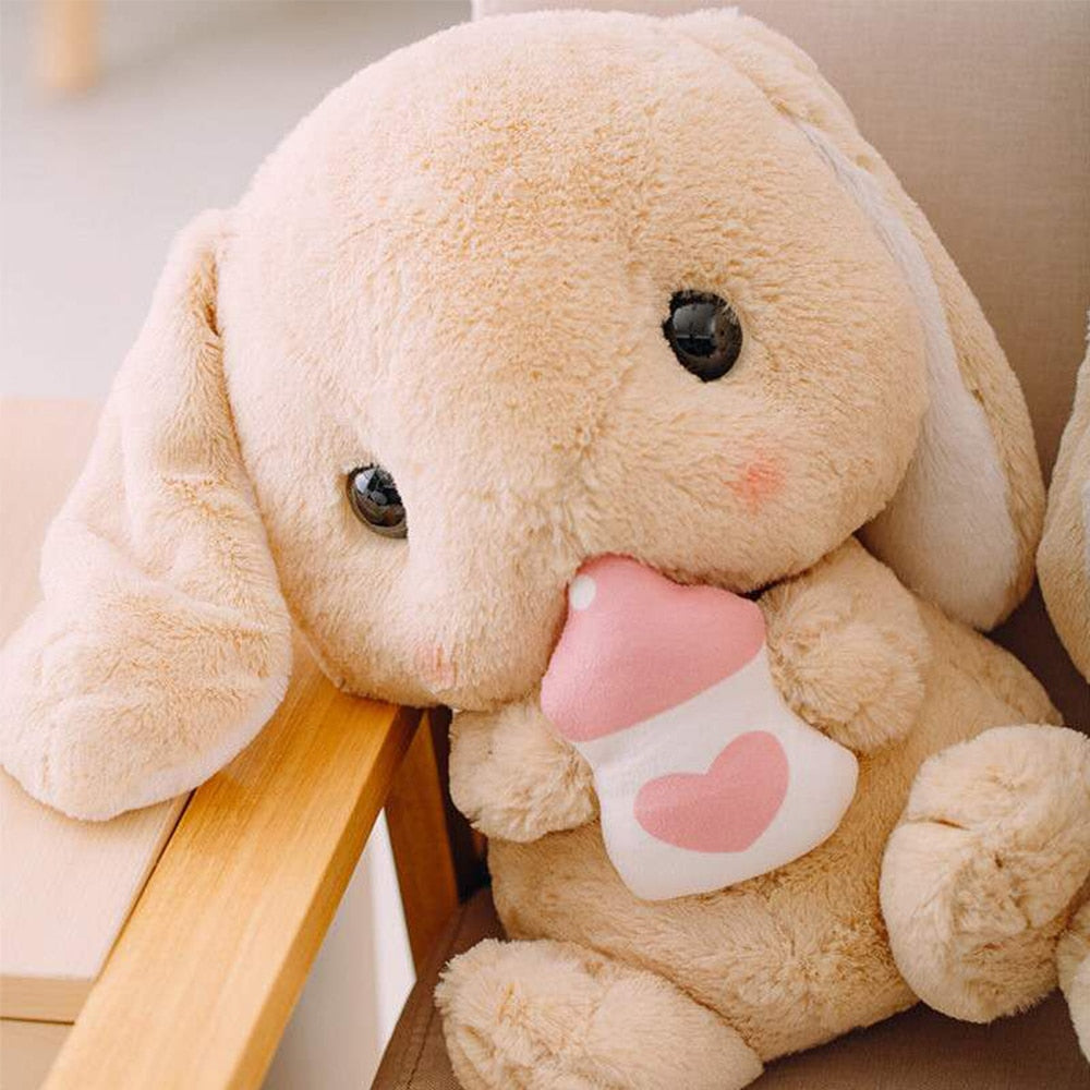 Qfdian easter decorations clearance Cute Stuffed Rabbit Plush Soft Toys Bunny Kids Pillow Doll Creative Gifts for Children Baby Accompany Sleep Toy 22/32/43cm