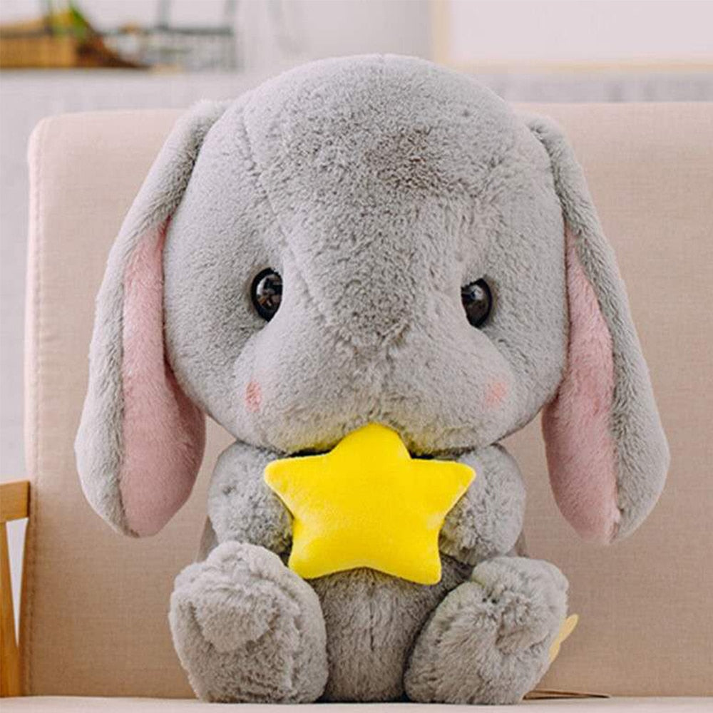 Qfdian easter decorations clearance Cute Stuffed Rabbit Plush Soft Toys Bunny Kids Pillow Doll Creative Gifts for Children Baby Accompany Sleep Toy 22/32/43cm