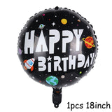 Qfdian home decor hot sale new Outer Space Party LED Lights Astronaut Rocket Mars Spaceship String Light Galaxy Solar System Party Boy First Birthday Supplies
